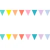 Flaggirlang Pastell