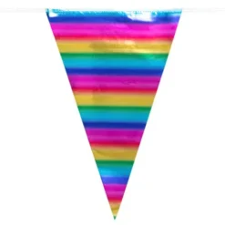 Flaggirlang Regnbåge XL