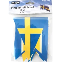 Flaggvimpel Sverigeflaggor