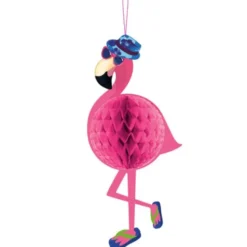 Flamingo Honeycomb Dekoration