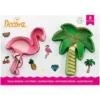 Flamingo och Palm Kakformar