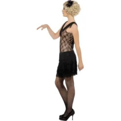 Flapperklänning All That Jazz Maskeraddräkt (Small (Strl. 36-38))