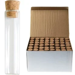 Flaskor med Korkar 48-pack
