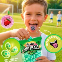 Flygande Tefat Fotboll Tattoo 39 g 30-pack