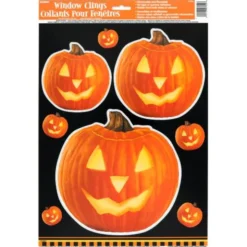 Fönsterstickers Halloween Pumpor