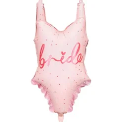 Folieballong Bride Baddräkt