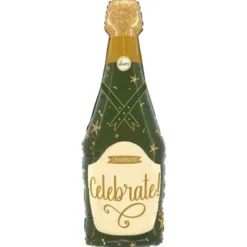 Folieballong Champagneflaska Celebrate!