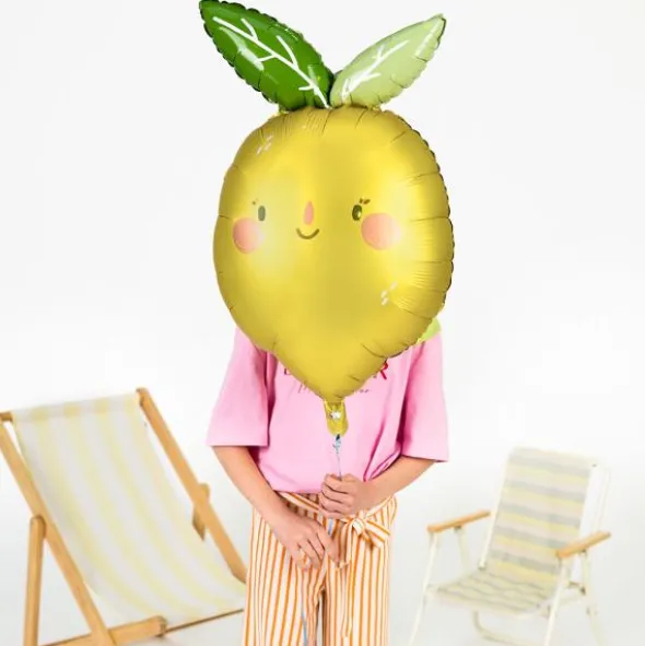 Folieballong Citron