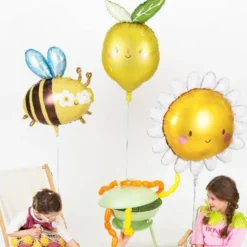 Folieballong Citron