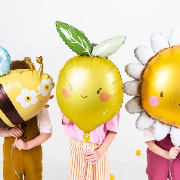 Folieballong Citron