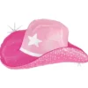 Folieballong Cowgirl Hatt Holografisk