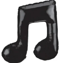 Folieballong Dubbel Musiknot 66 x 68 cm