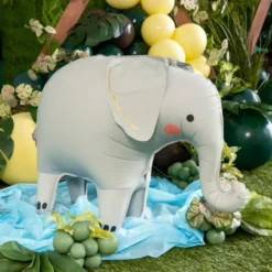 Folieballong Elefant Stående 91 x 61 cm