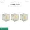 Folieballonger One Kuber 3-pack