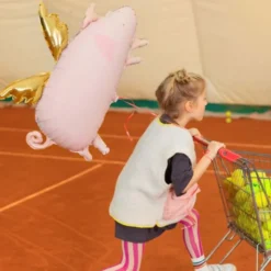 Folieballong Flygande Gris