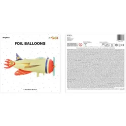 Folieballong Flygplan