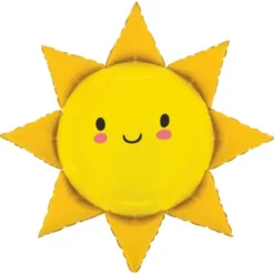 Folieballong Glad Sol