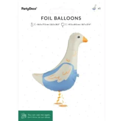 Folieballong Gås Airwalker 47,5 x 69,5 cm