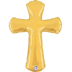 Folieballong Guldkors
