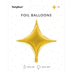 Folieballong Guld Stjärna