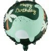 Folieballong Happy Birthday Dinosaurie 35 cm
