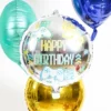 Folieballong Happy Birthday Gaming