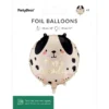 Folieballong Happy Birthday Hund 35 cm