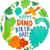 Folieballong Happy Dino Birthday