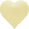 Folieballong Hjärta French Butter Matt