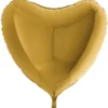 Folieballong Hjärta Guld XL