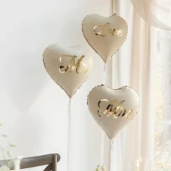 Folieballong Hjärta Love 35 cm