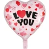 Folieballong Hjärta Love You 46 cm