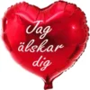 Folieballong Jag Älskar Dig