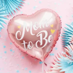 Folieballong Mom To Be Roseguld