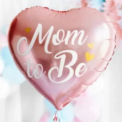 Folieballong Mom To Be Roseguld