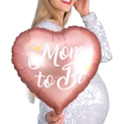 Folieballong Mom To Be Roseguld