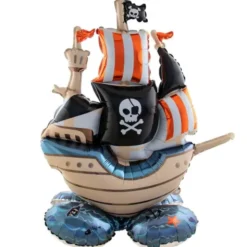 Folieballong Piratskepp Stående 70 x 81 cm