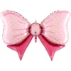 Folieballong Rosa Rosett