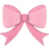 Folieballong Rosett Rosa
