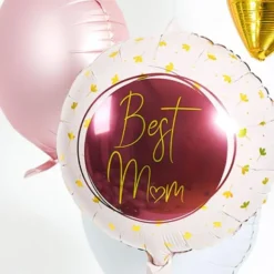 Folieballong Rund Best Mom