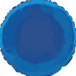 Folieballong Rund Blå