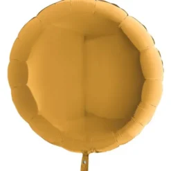 Folieballong Rund Guld XL