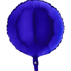 Folieballong Rund Mörkblå