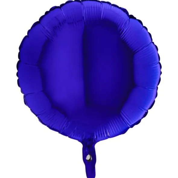 Folieballong Rund Mörkblå
