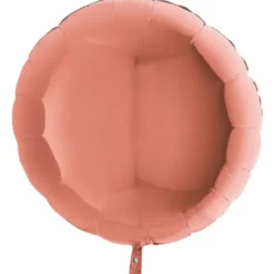 Folieballong Rund Roséguld XL