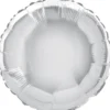 Folieballong Rund Silver