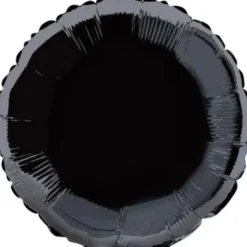 Folieballong Rund Svart