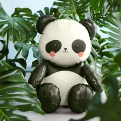 Folieballong Sittande Panda 68 x 72 cm