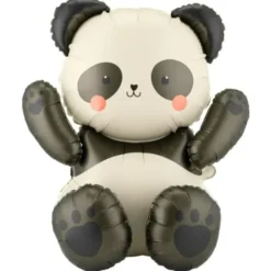 Folieballong Sittande Panda 68 x 72 cm