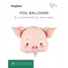 Folieballong Söt Gris 61 x 36 cm